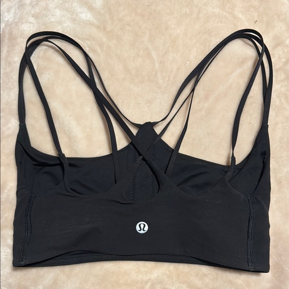 Black Strappy Bralette - Picture 4 of 5